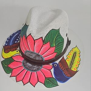 HAT HAND PAINTED